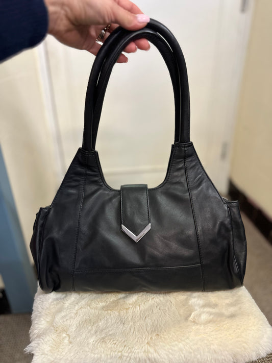 M&S Real Leather Bag, Immaculate Condition