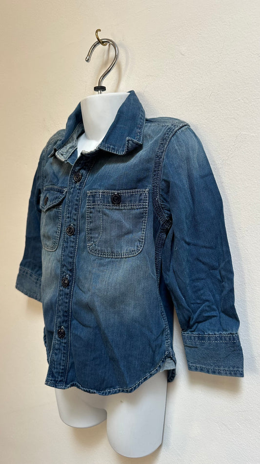 Gap Denim Shirt Age 2years