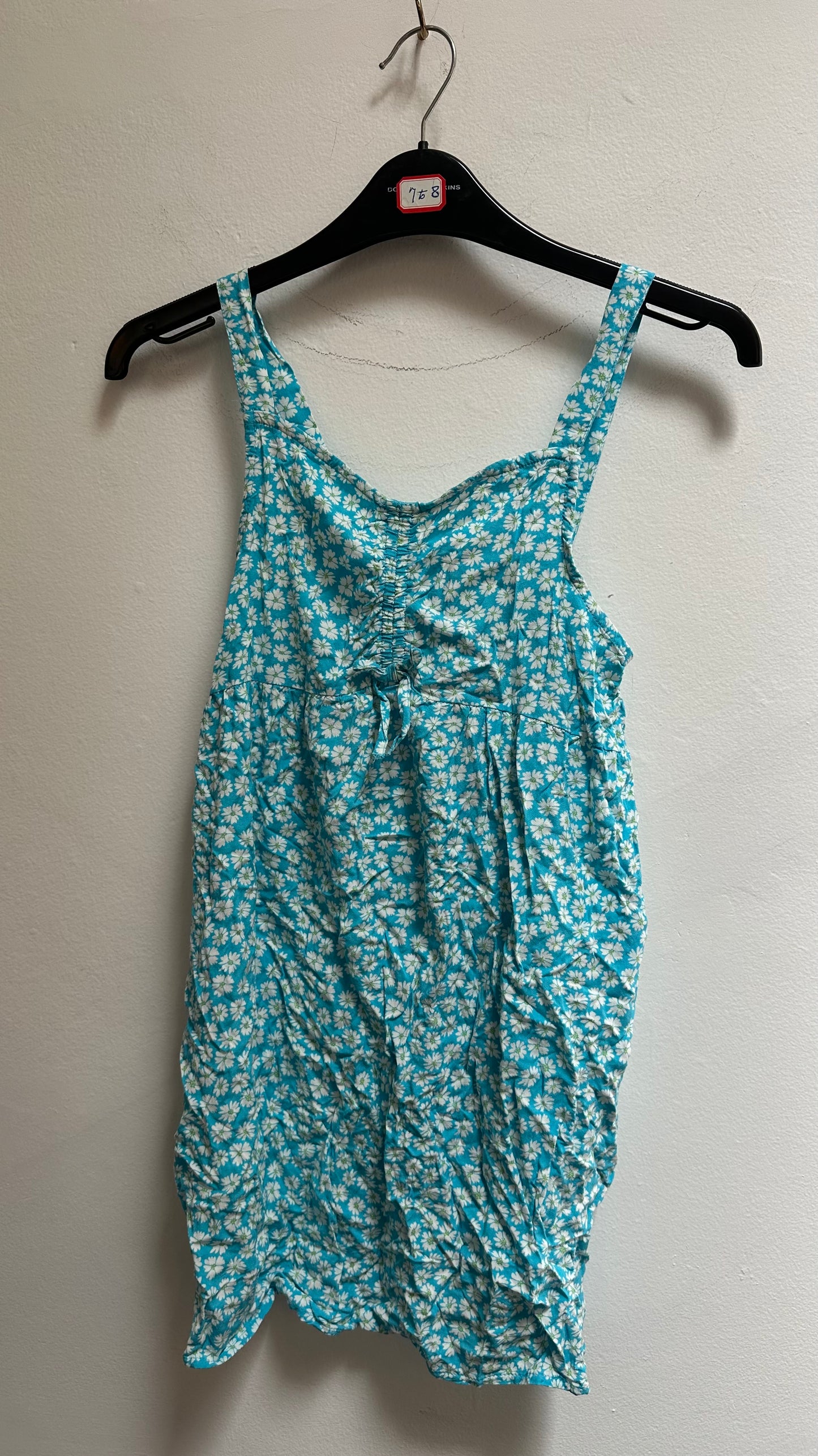 Primark Turquoise Floral Dress Age 10-11