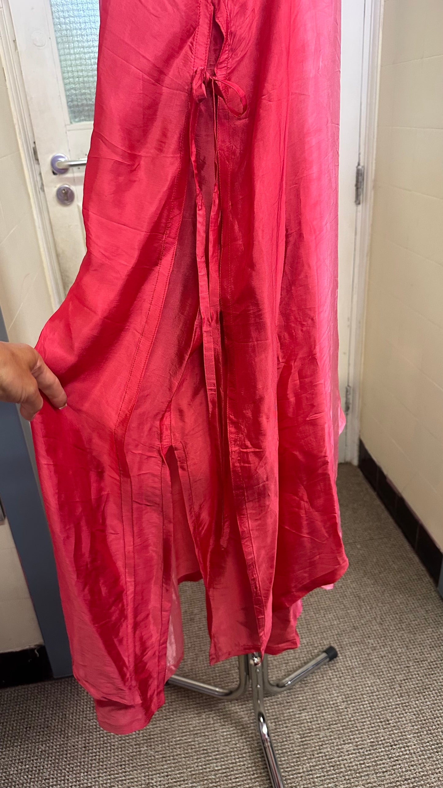 Beautiful Ombré 100% Silk Dress Size L