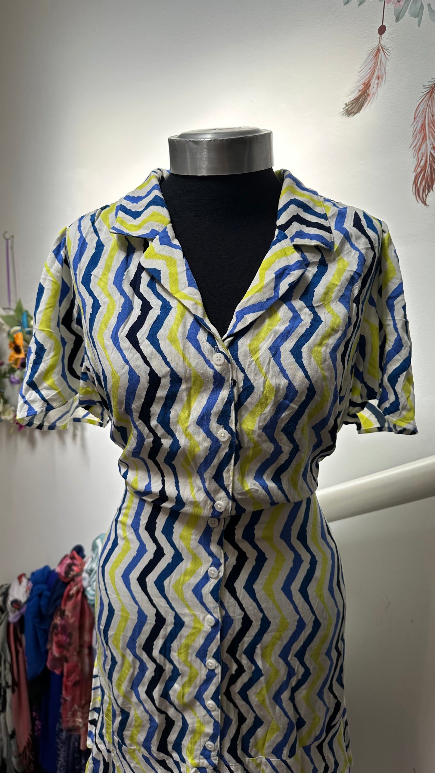 M&S Shirt Dress Size 18