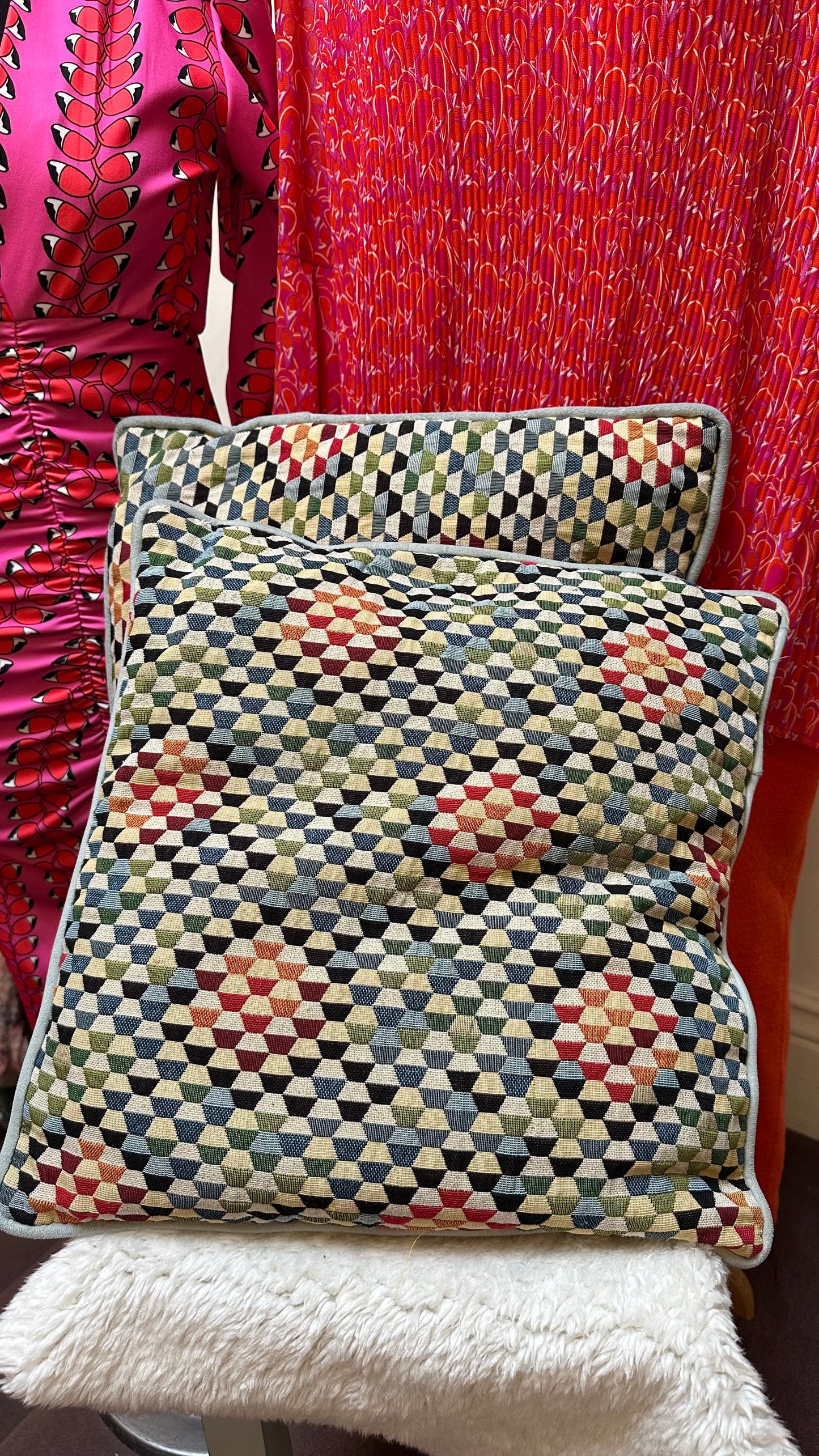 Scatterbox Square Cushions x 2 (cushions & cushion covers)