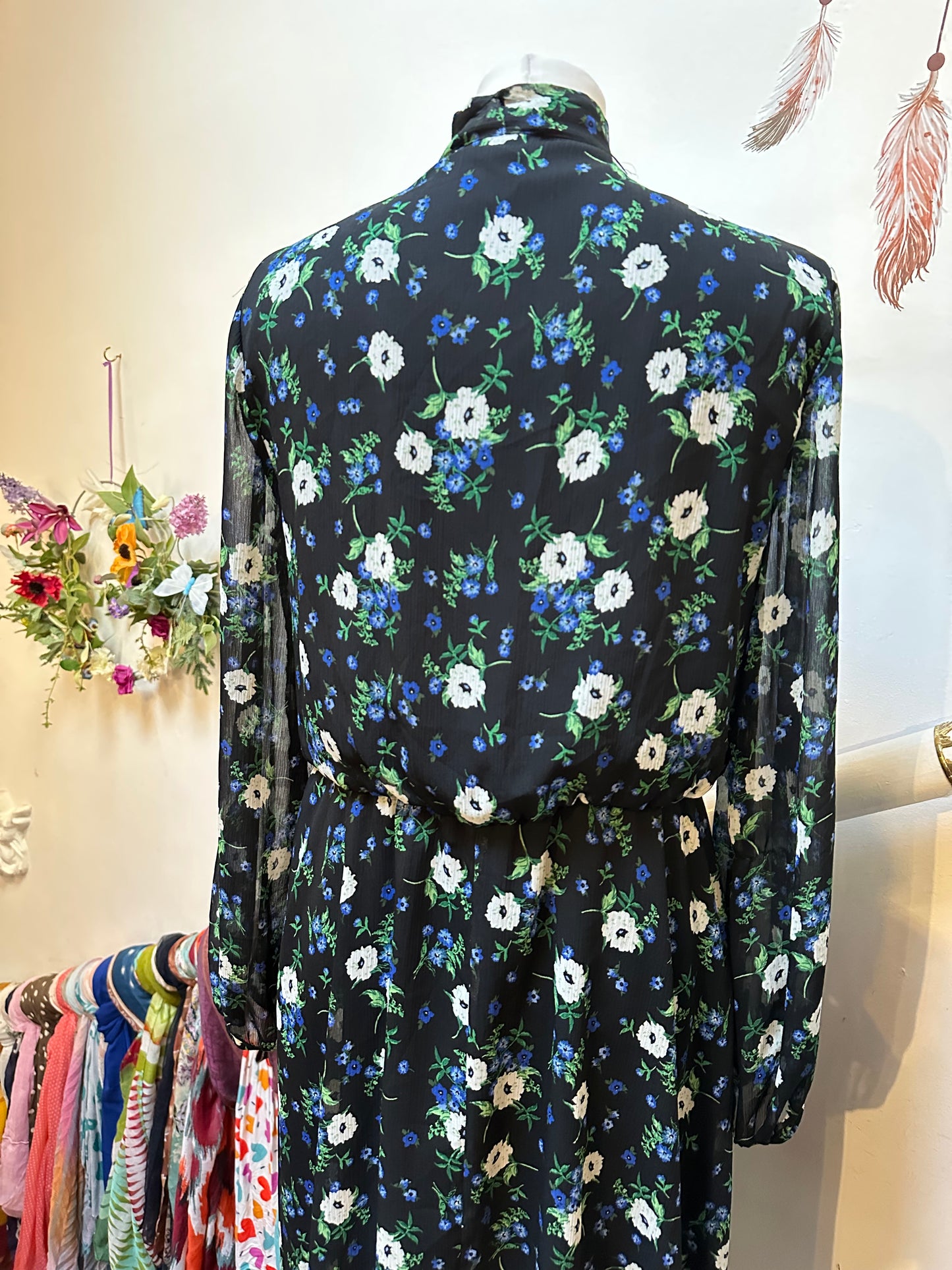 Gallery Floral Maxi Dress Size 12