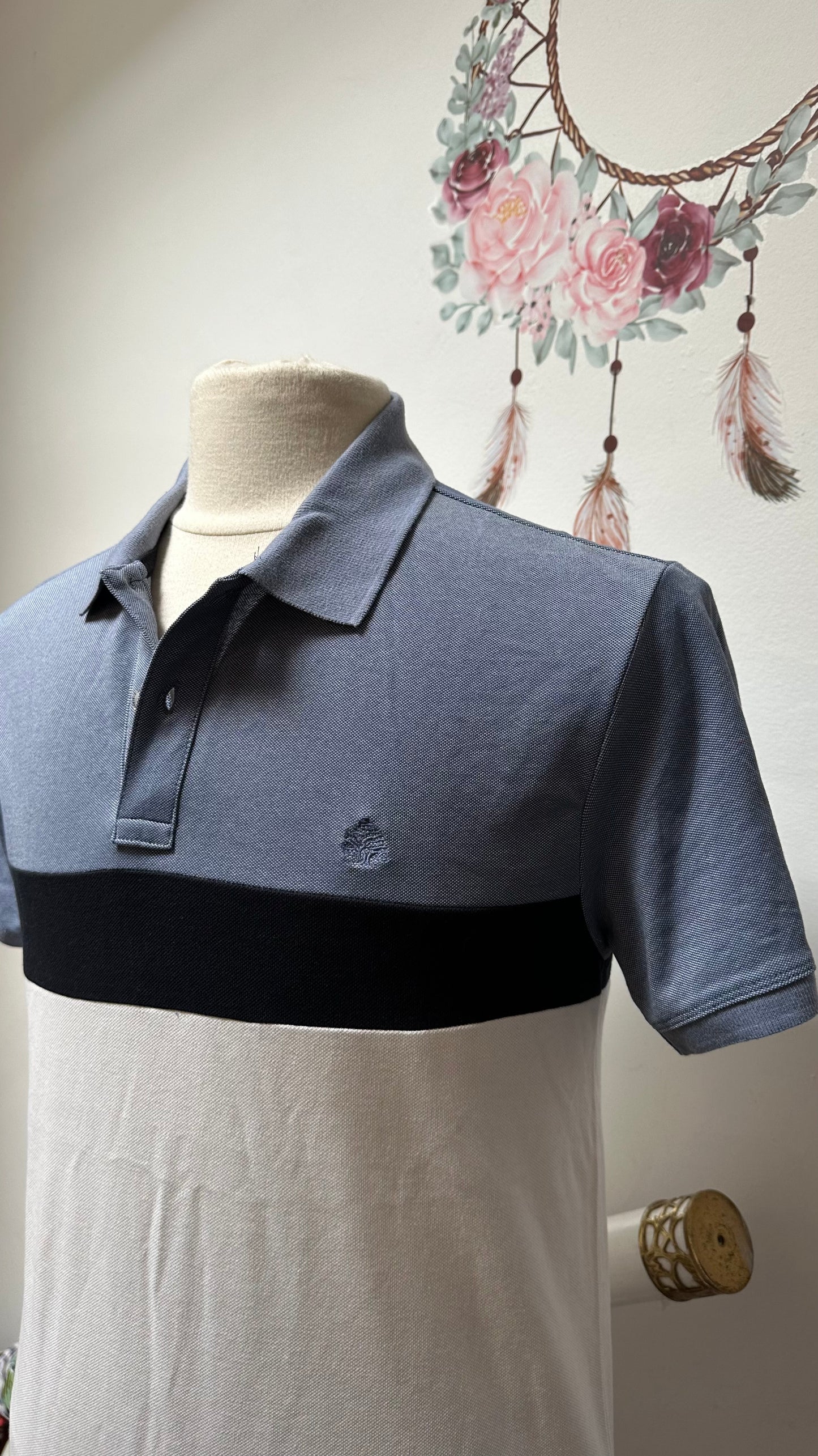 Springfield 100% Cotton Polo Shirt Size M
