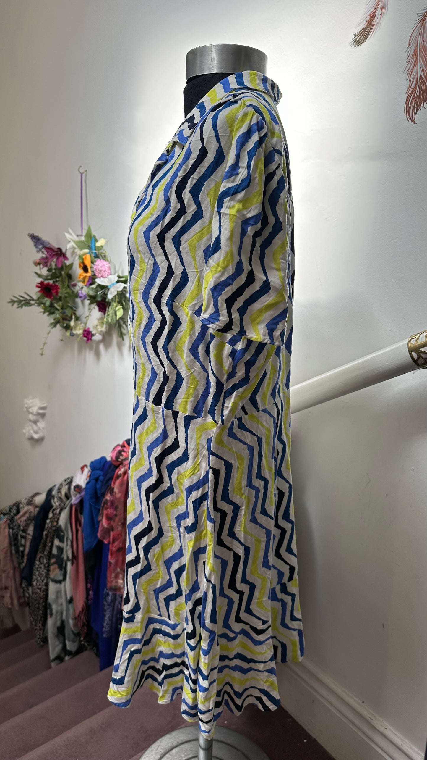 M&S Shirt Dress Size 18
