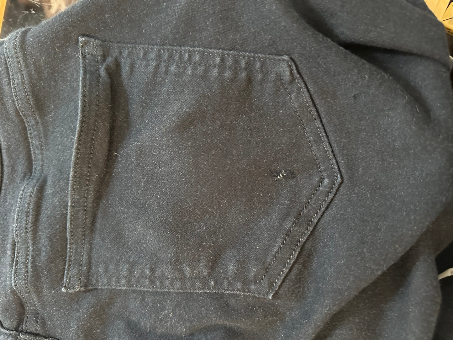 Gallery Navy Jeans Size 16 (tiny hole in back pocket, see last 2 photos)