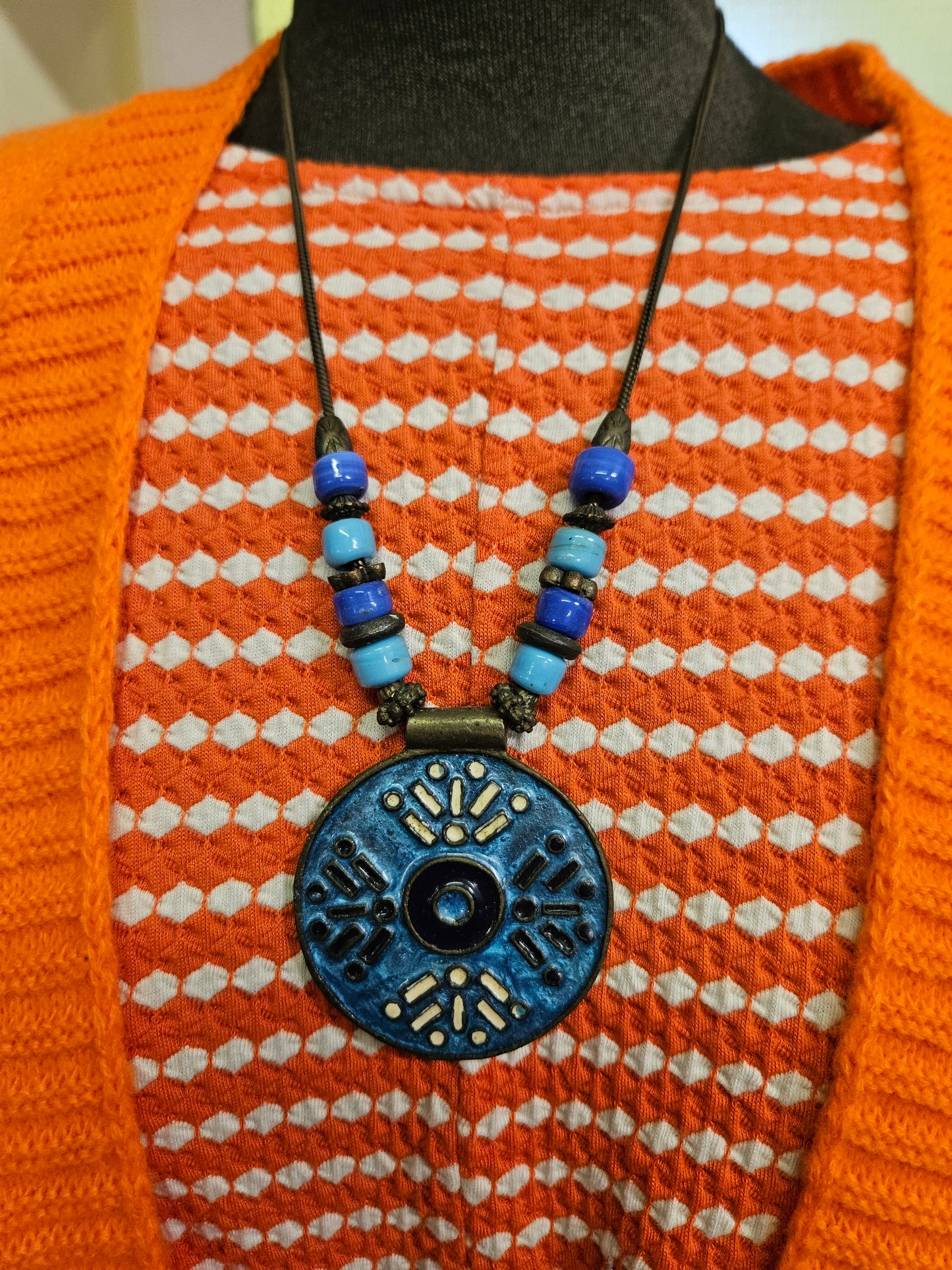 Medallion necklace