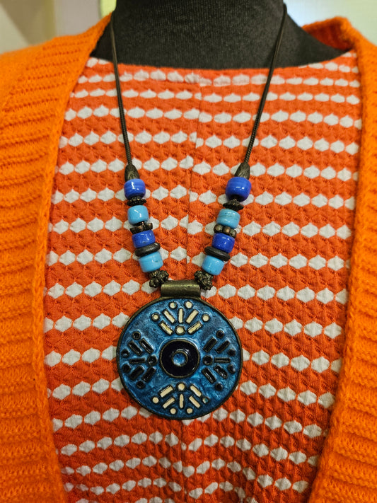 Medallion necklace