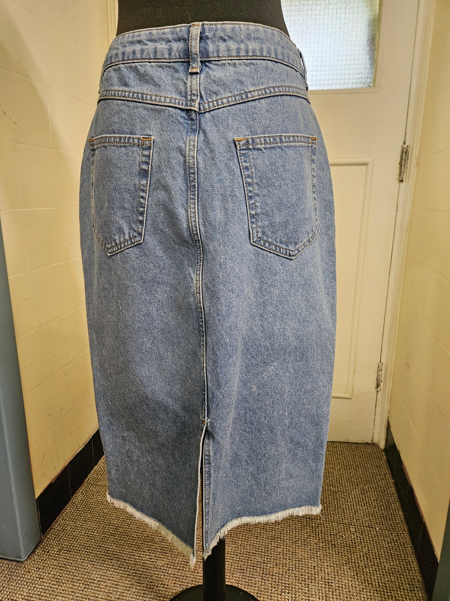 Savida, vintage style, denim skirt, size M