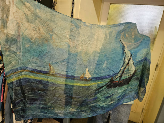 Van Gogh museum scarf