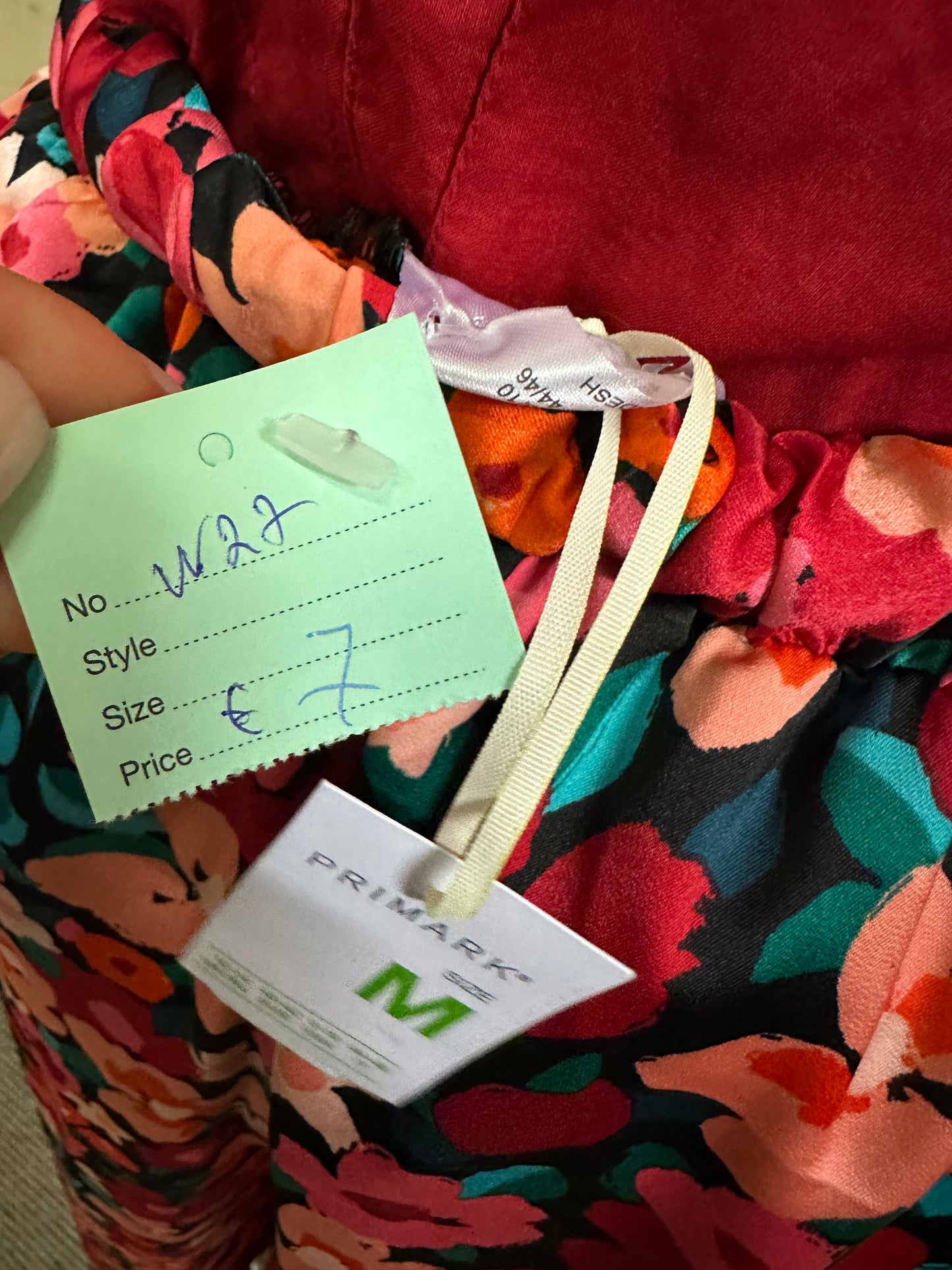 Primark Floral Trousers New with Tags Size M