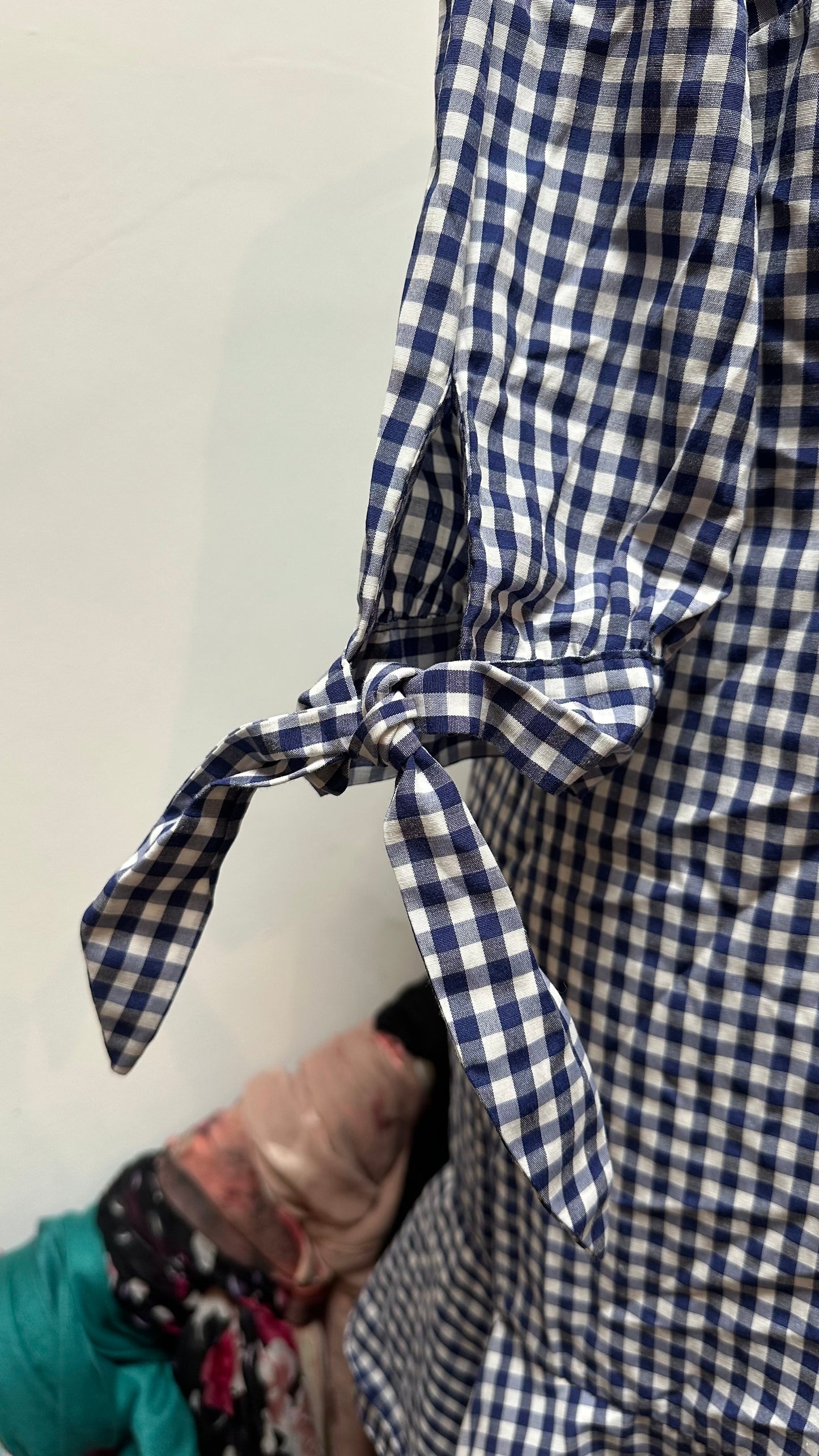 Primark Blue Gingham Dress Size 10