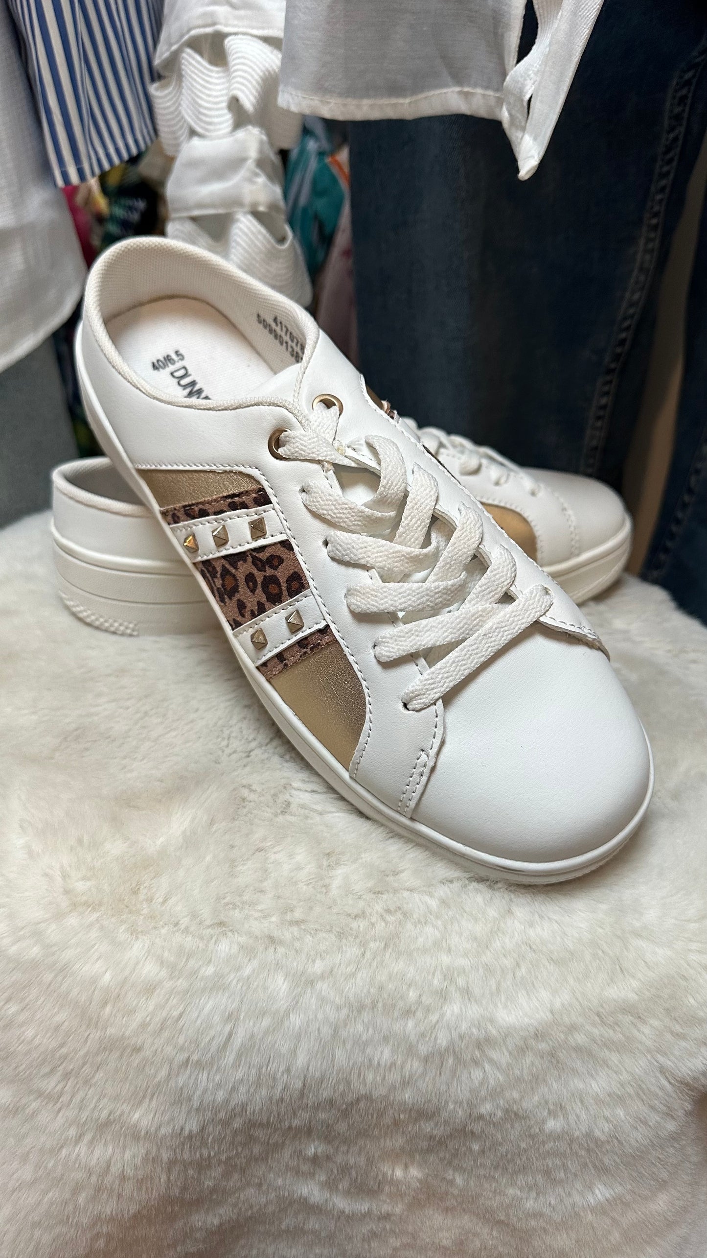Dunnes Slip On Trainers Size 6.5 (slight marks on one toe)