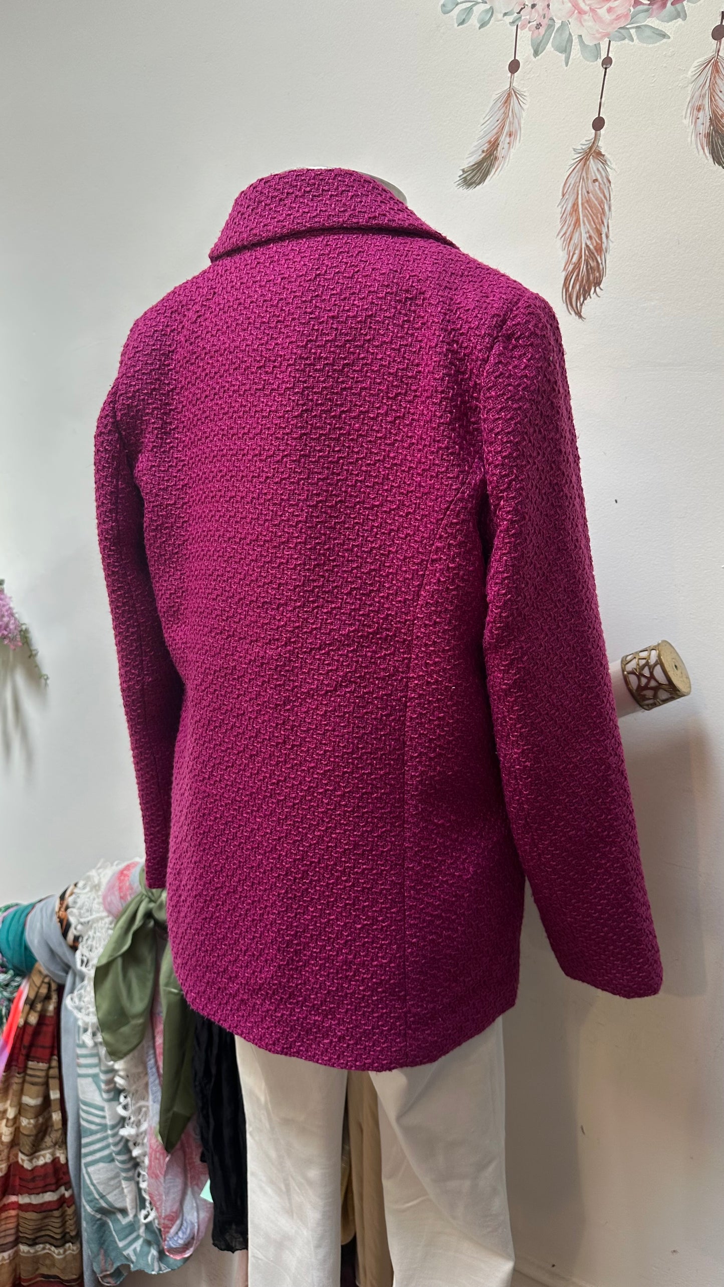 Vero Moda Fuschia Blazer Size M