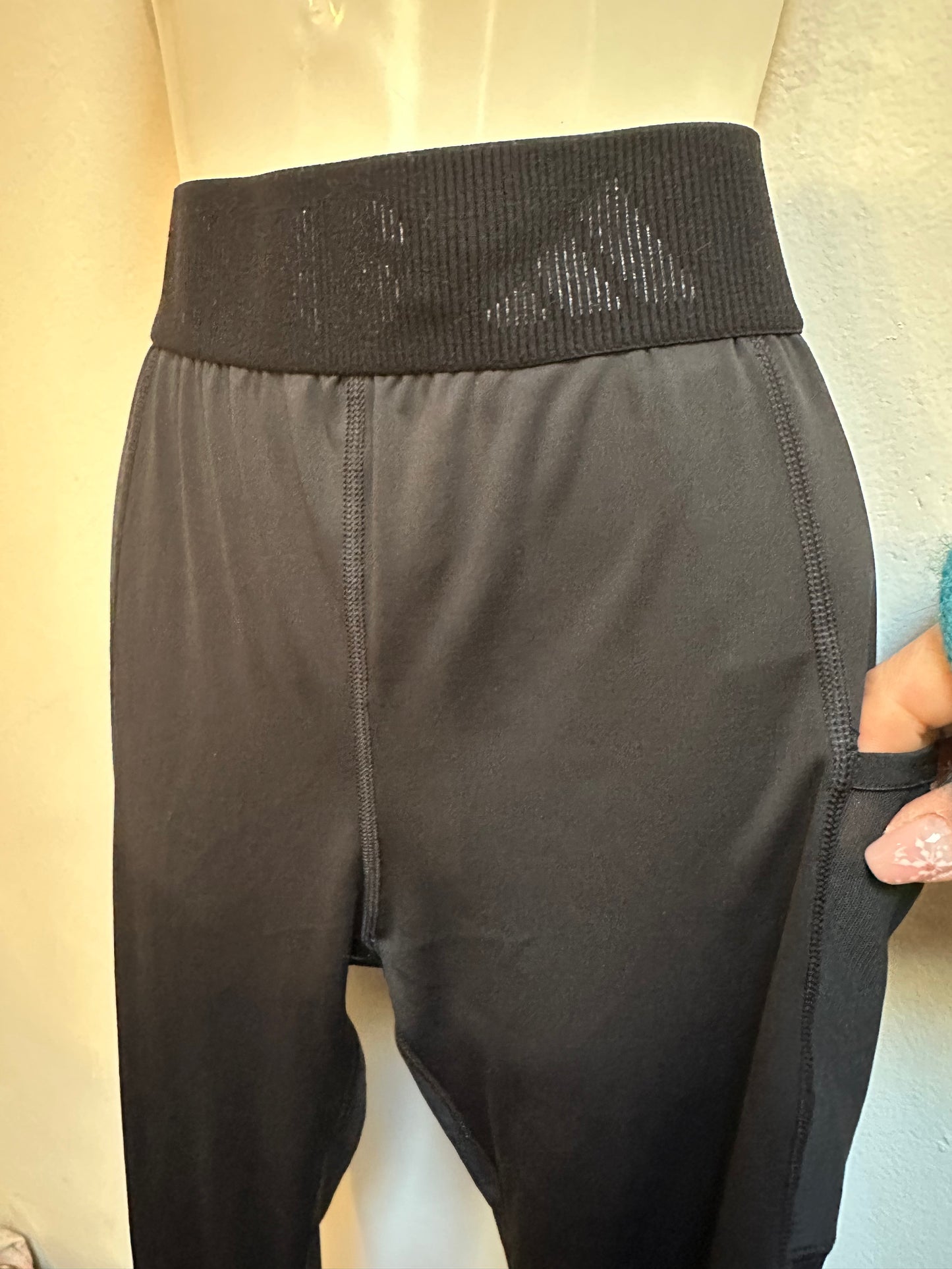 Adidas Leggings with Logo Waistband Size S