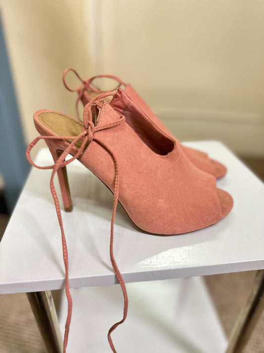 ASOS Blush Pink Slingbacks, Size 7