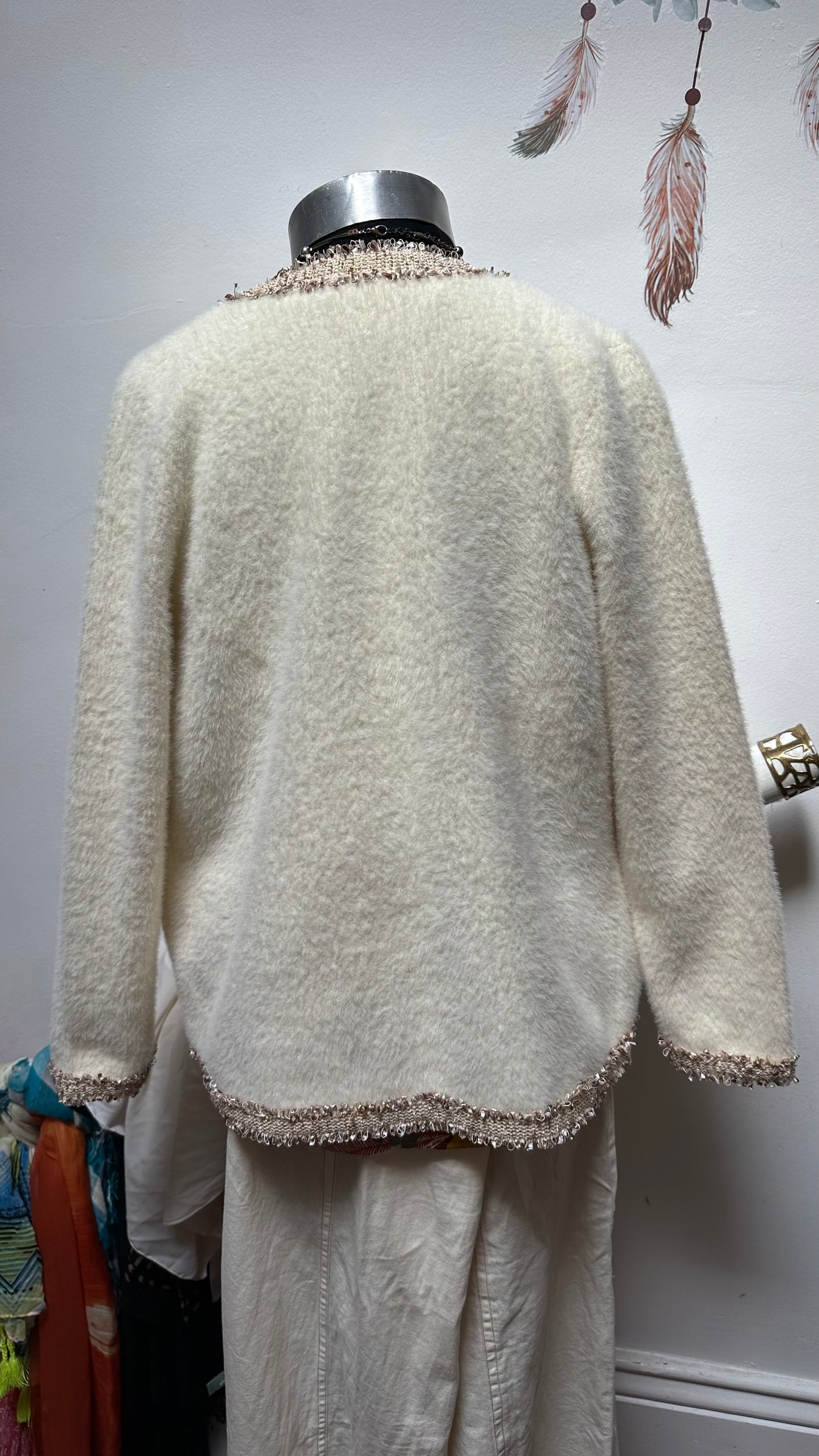 Gallery Heavy Knit Cardigan Size S