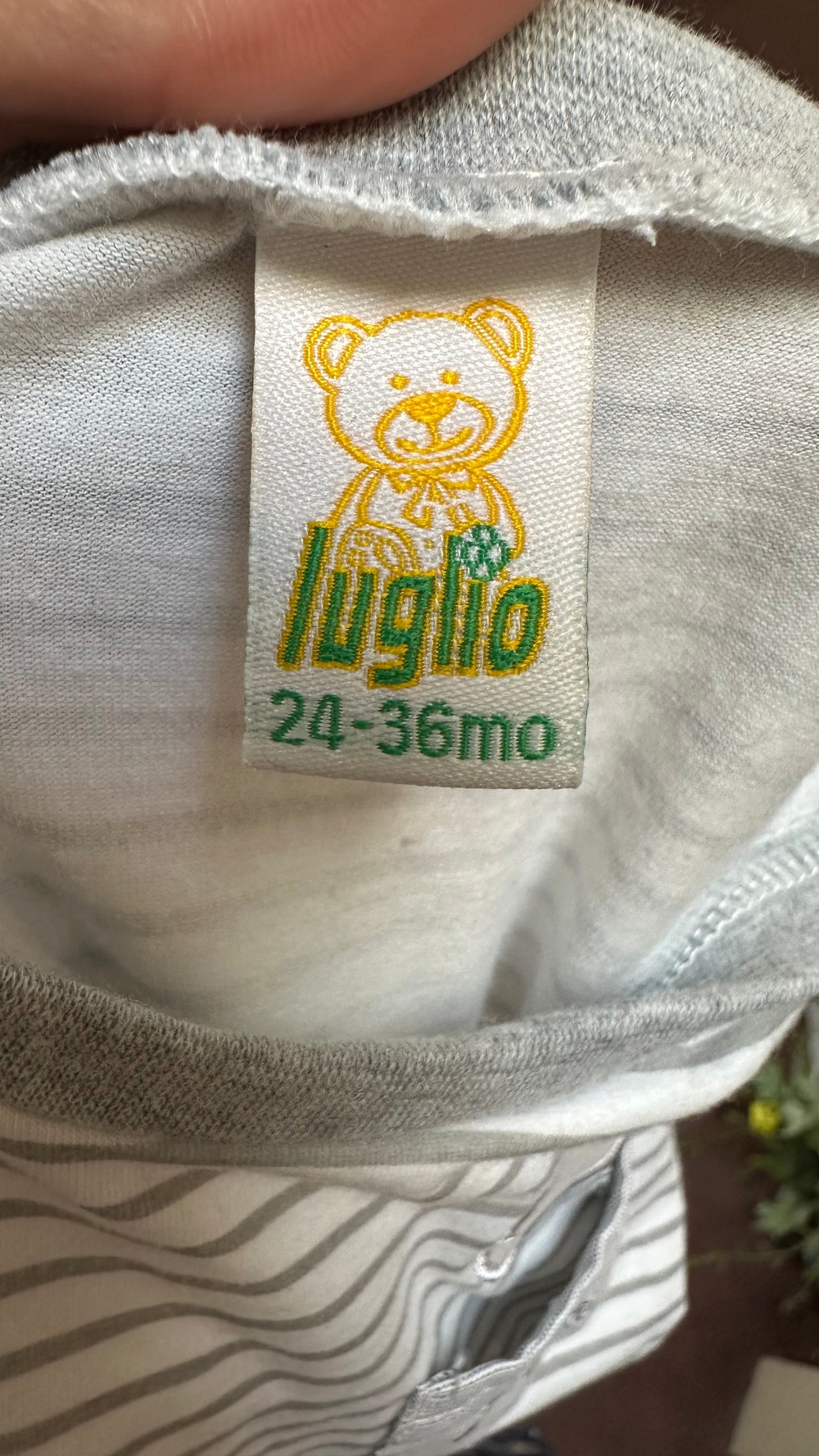 Designer Luglio 2 Piece 92% Cotton Set Age 2-3