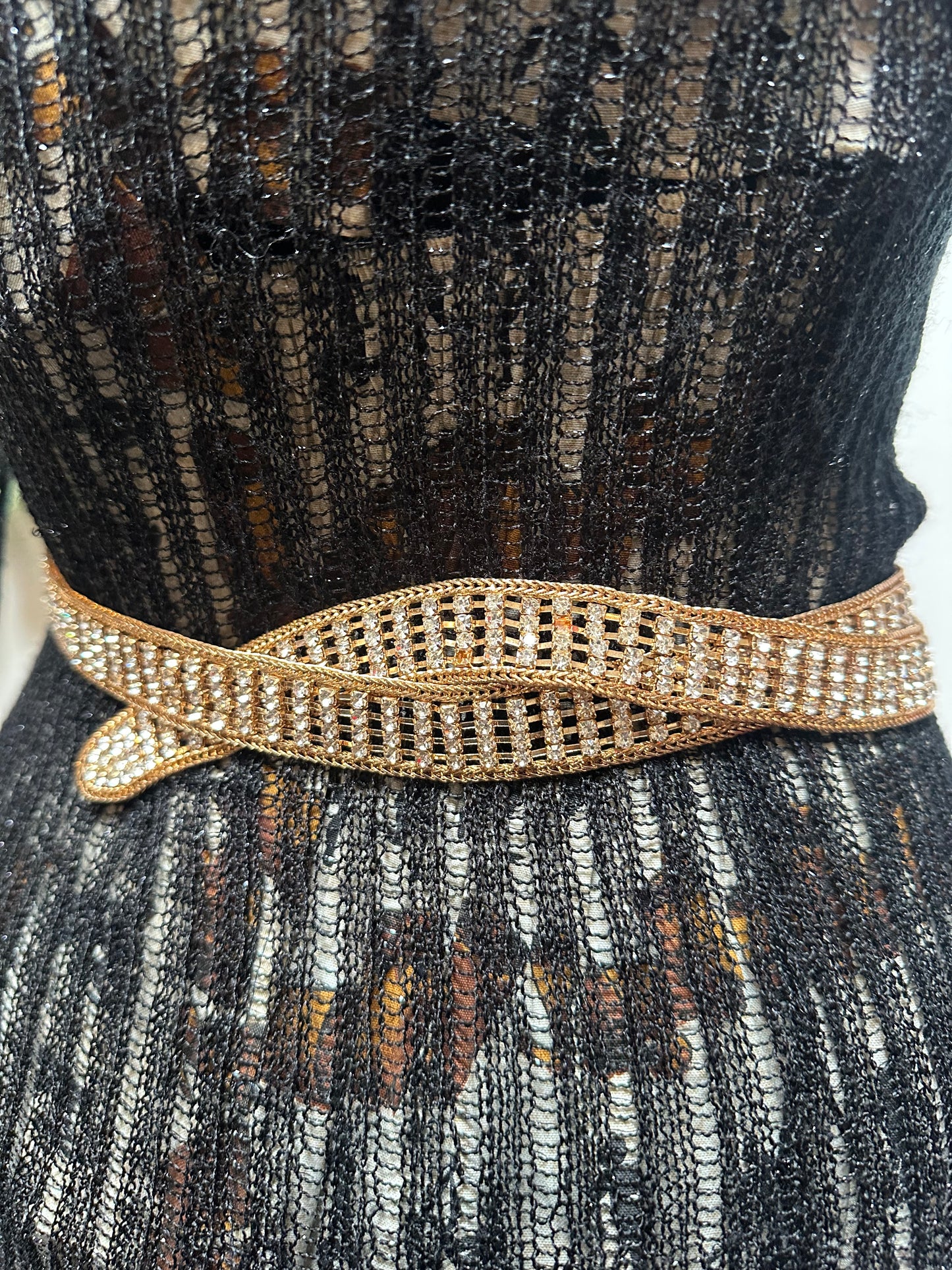 Diamanté Belt One Size (Few missing pieces but not noticeable)