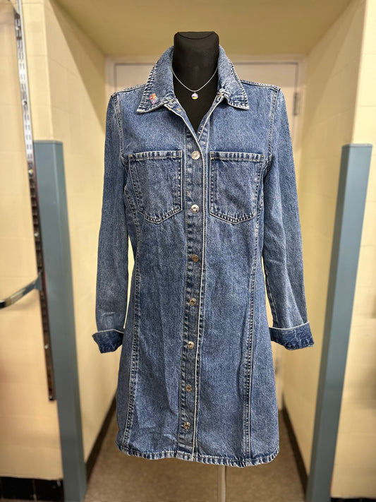 Denim & Co Denim Dress, Size 14