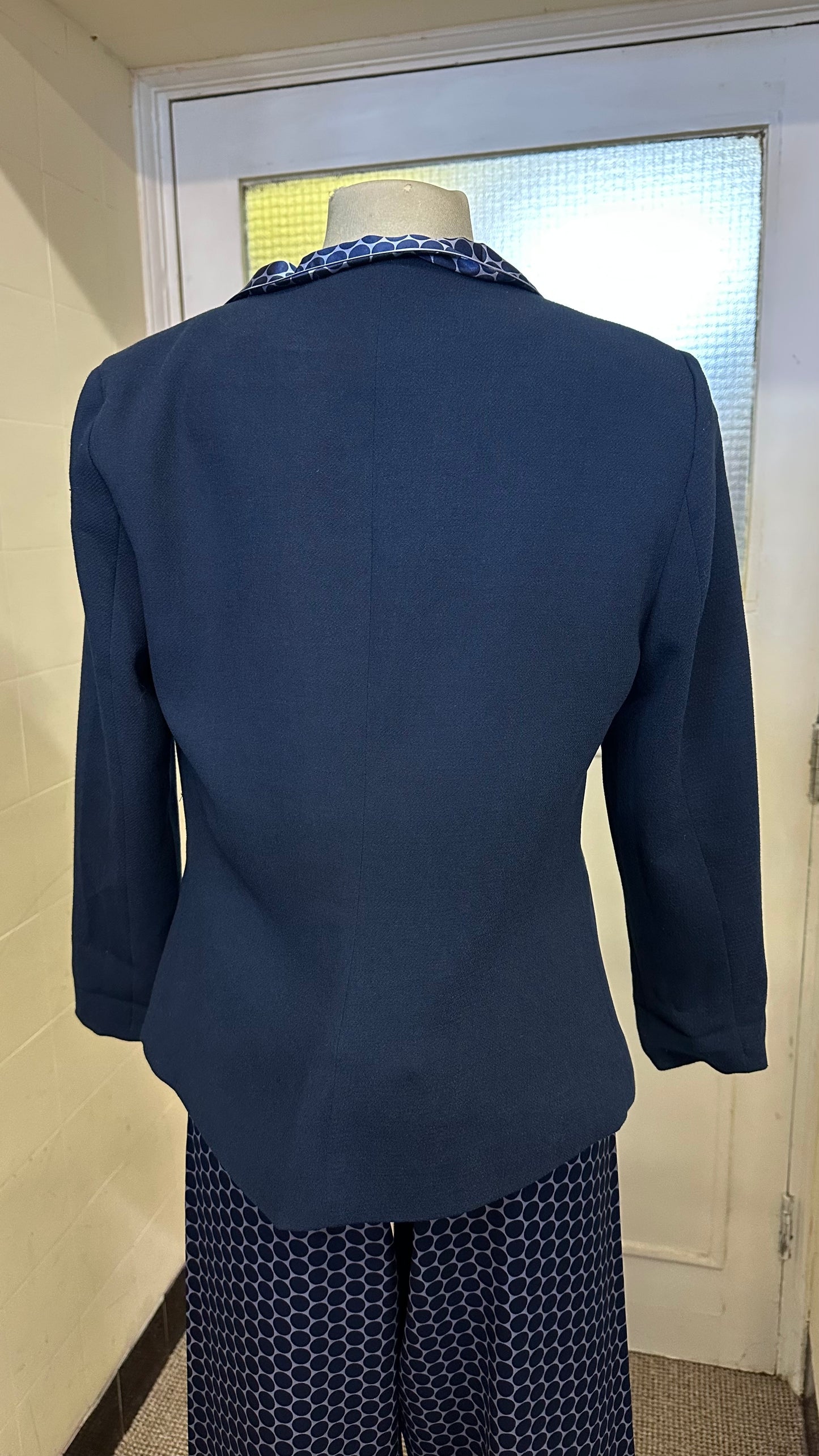 Pieces Navy Blazer Size S
