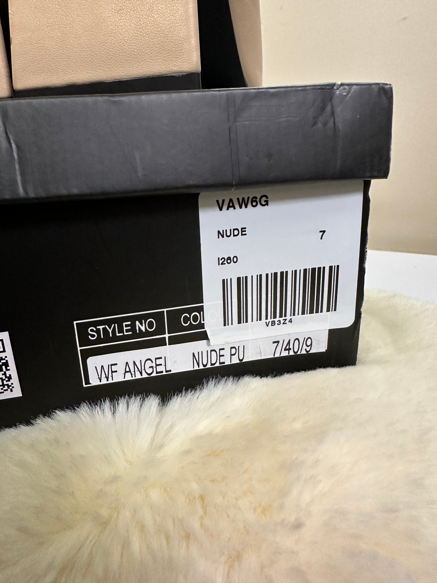 Raid Nude Mules Size 7