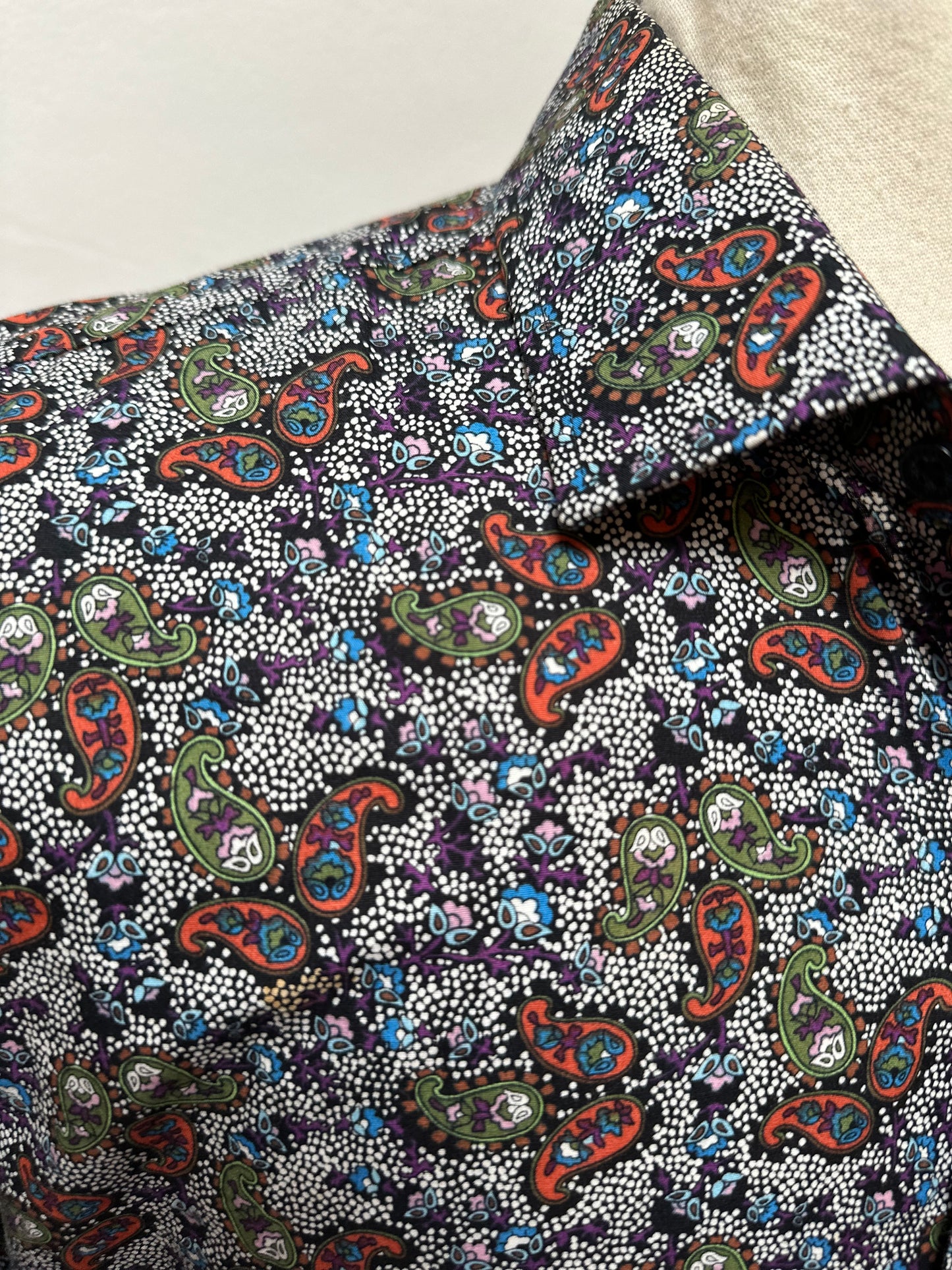 Designer Gianni Feraud 100% Cotton Shirt Size M