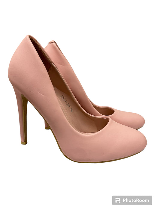 Vices Nude Heels, Size 3