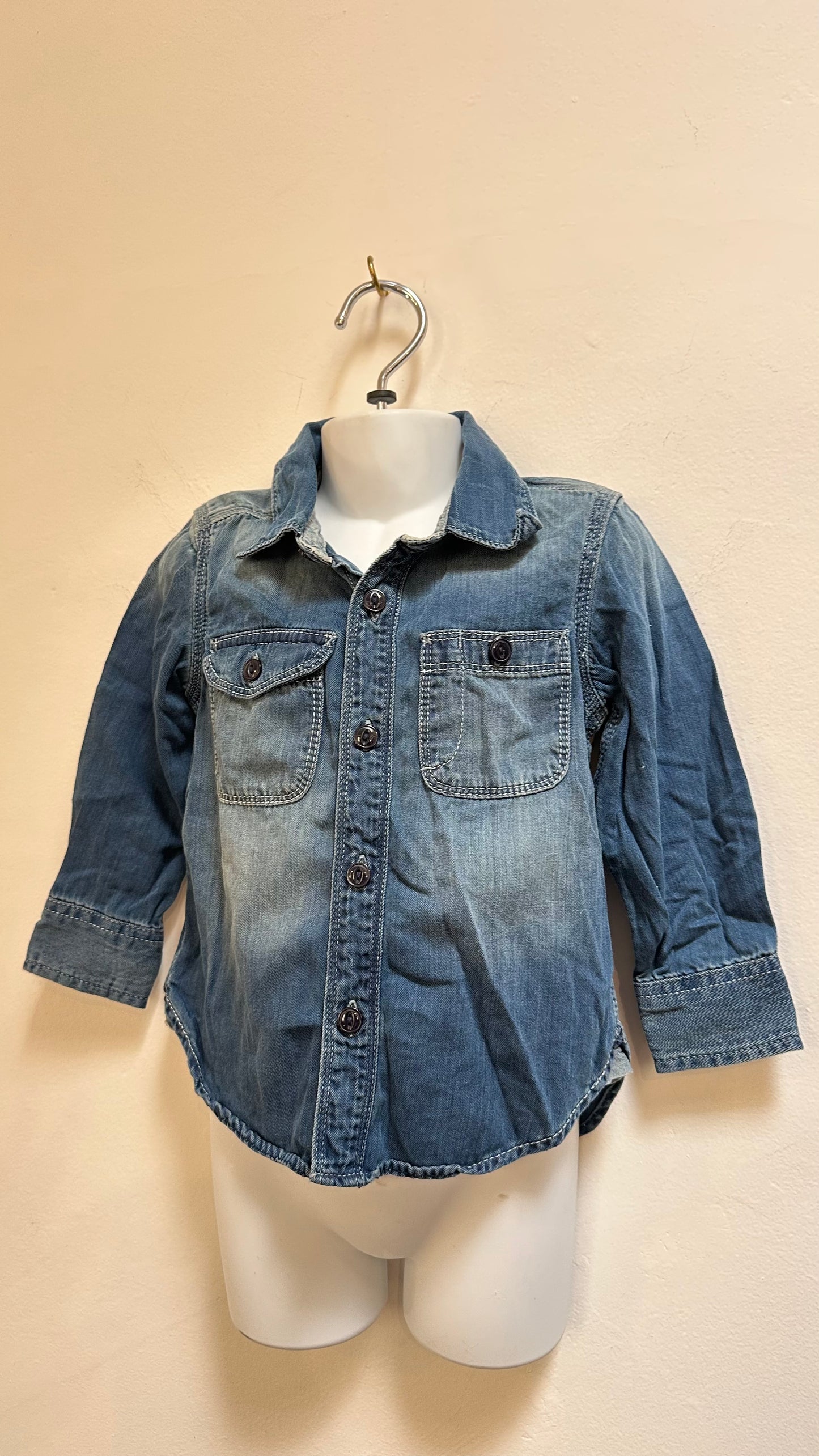 Gap Denim Shirt Age 2years