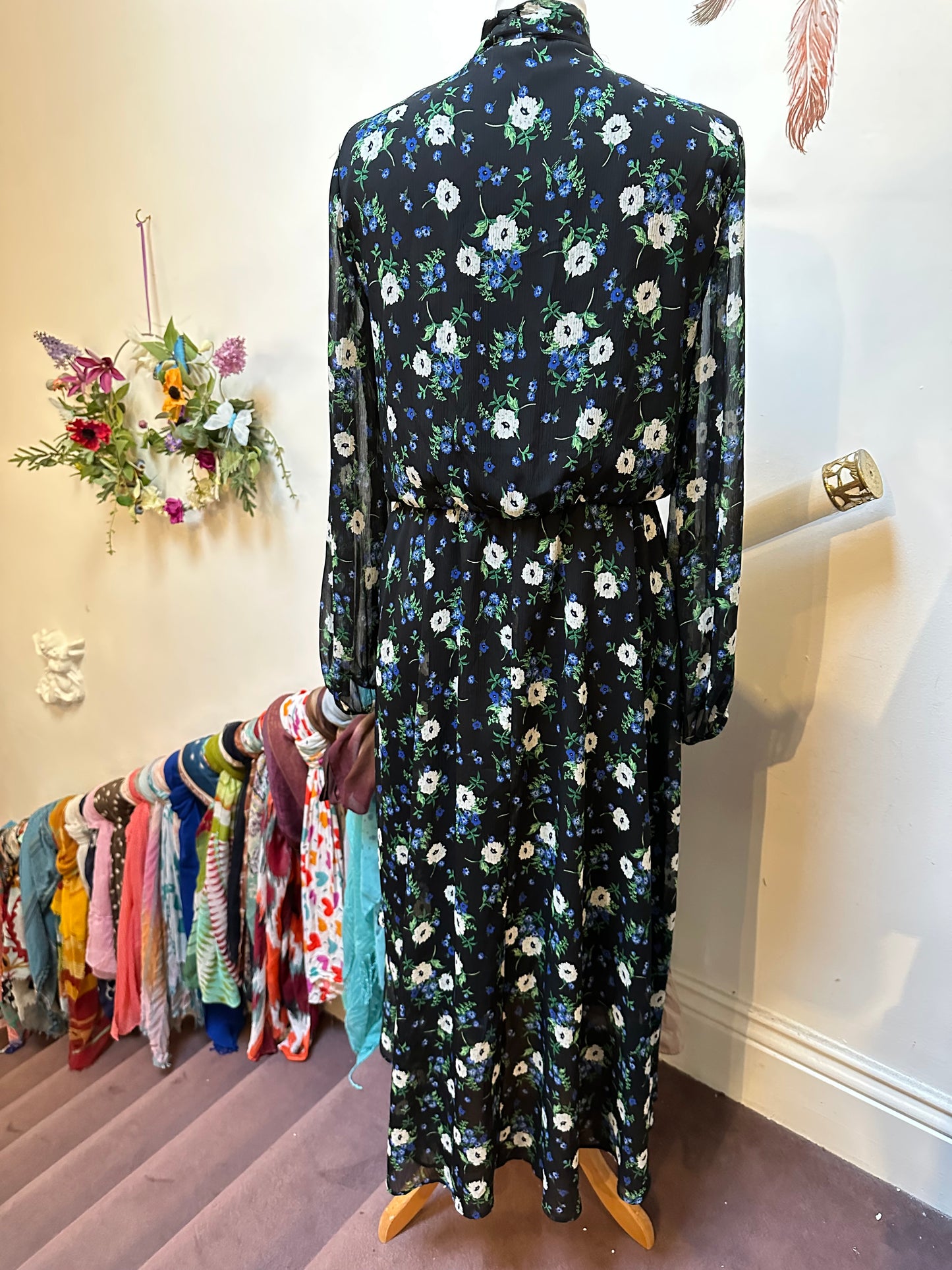 Gallery Floral Maxi Dress Size 12
