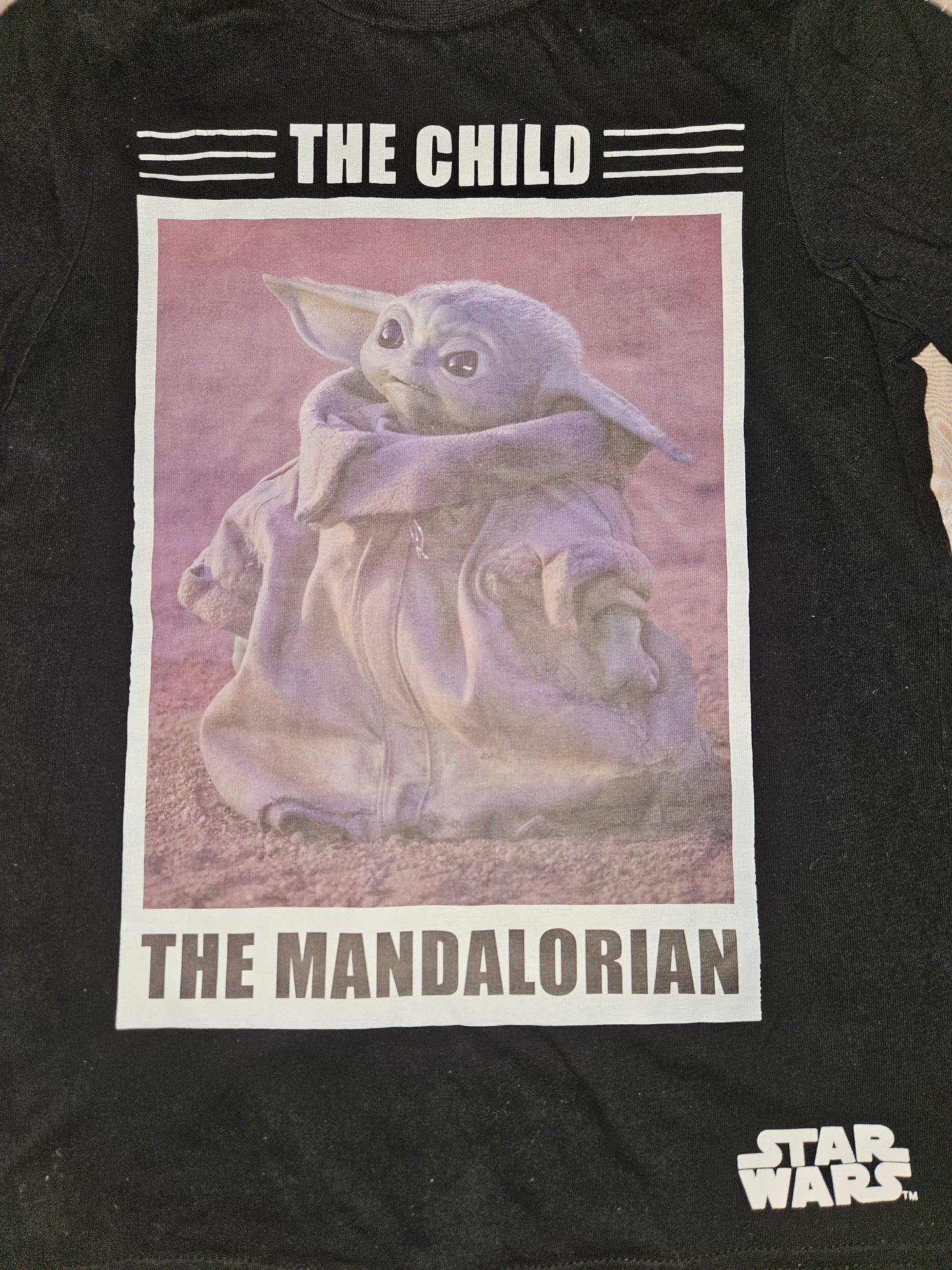 The Mandalorian, Star Wars tshirt, size 7 years