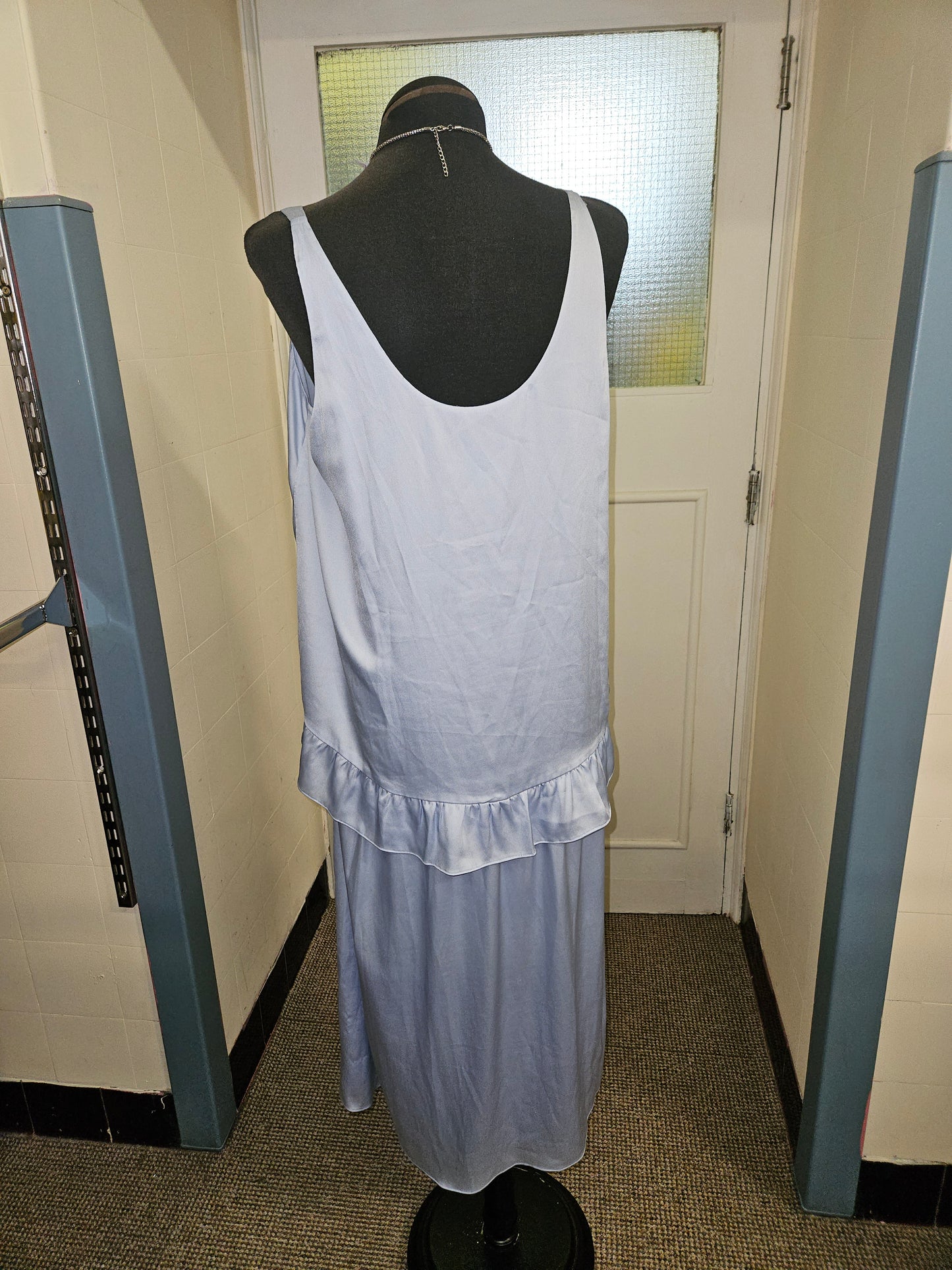 Autograph,baby blue dress, size 14