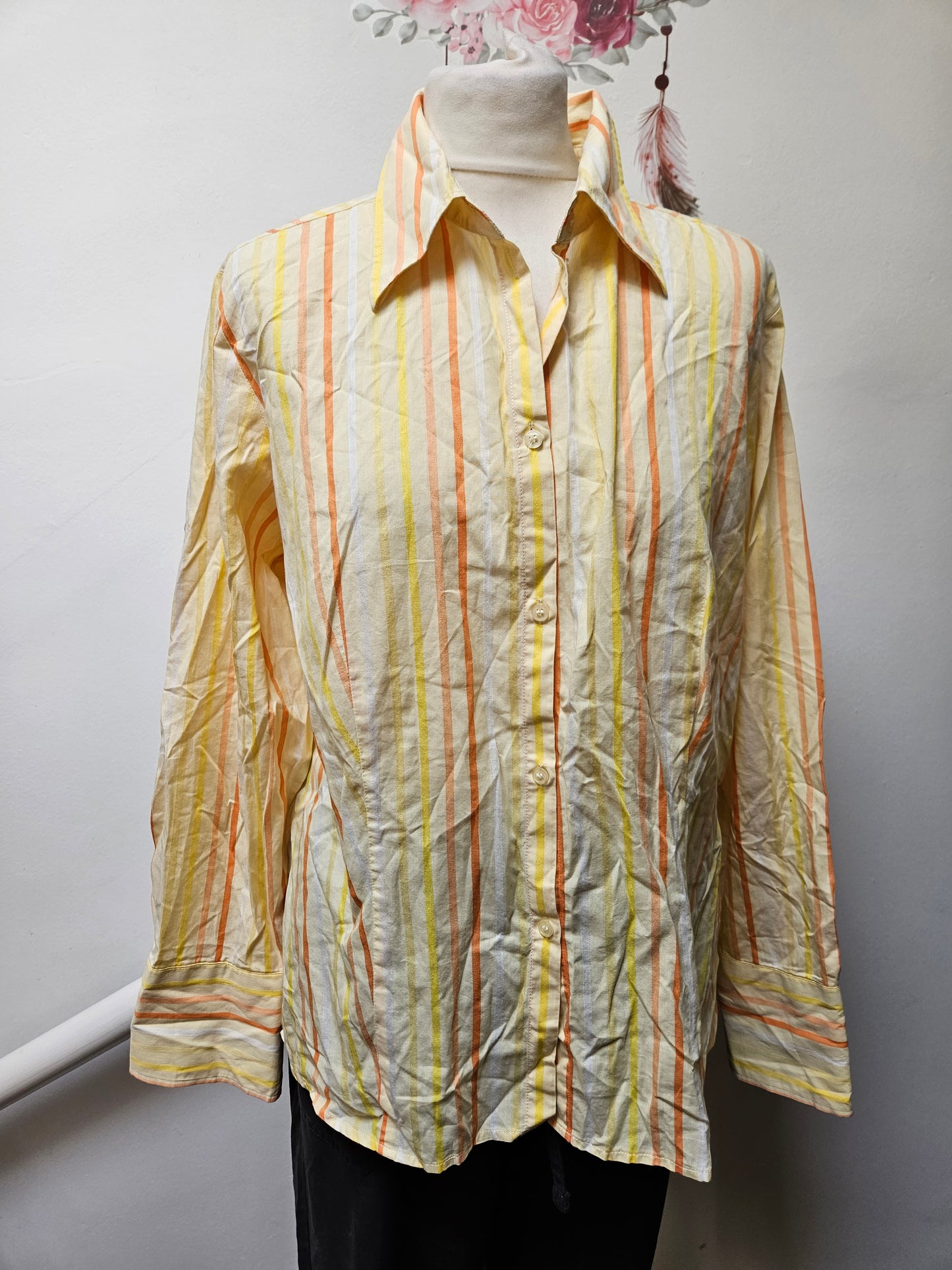 Dunnes, 100%cotton,stripey shirt,size 18