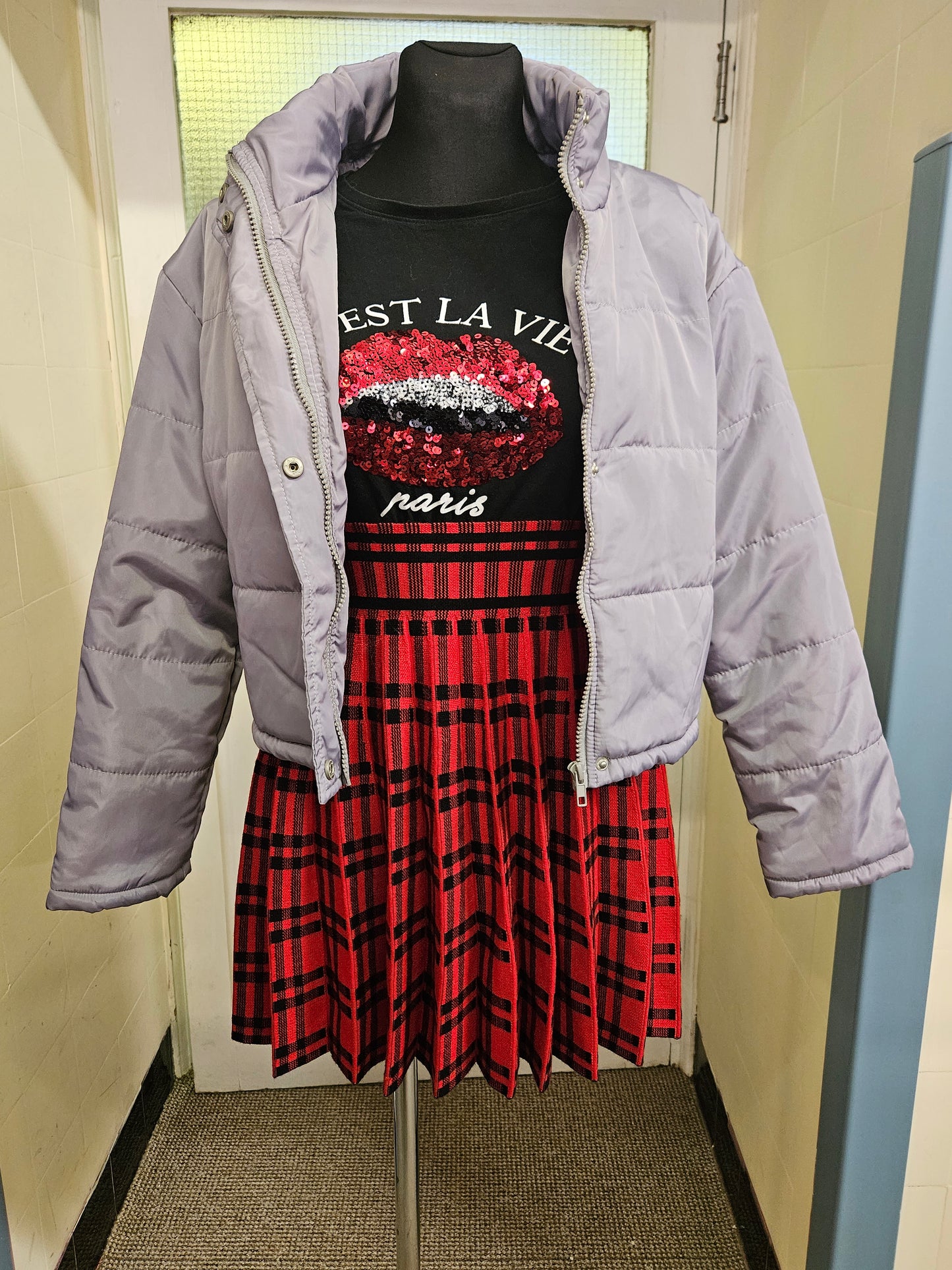 Pretty Little thing, cropped jacket,size 12