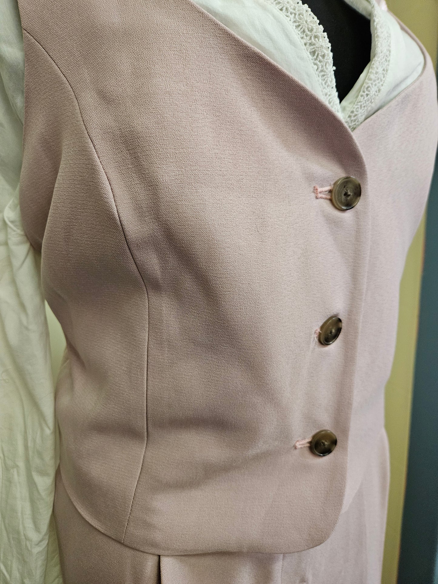 Primark, dusty pink waistcoat, size 18/20