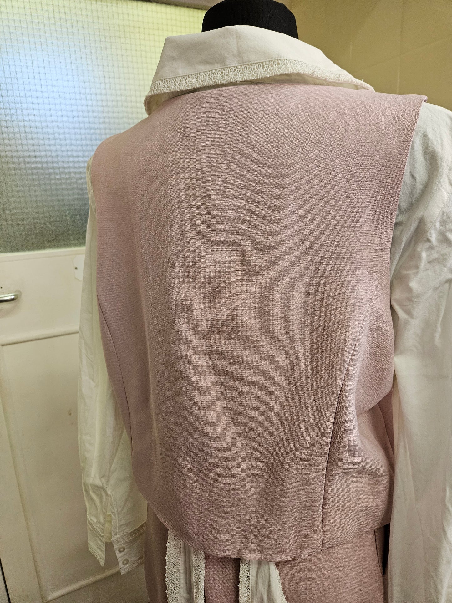 Primark, dusty pink waistcoat, size 18/20