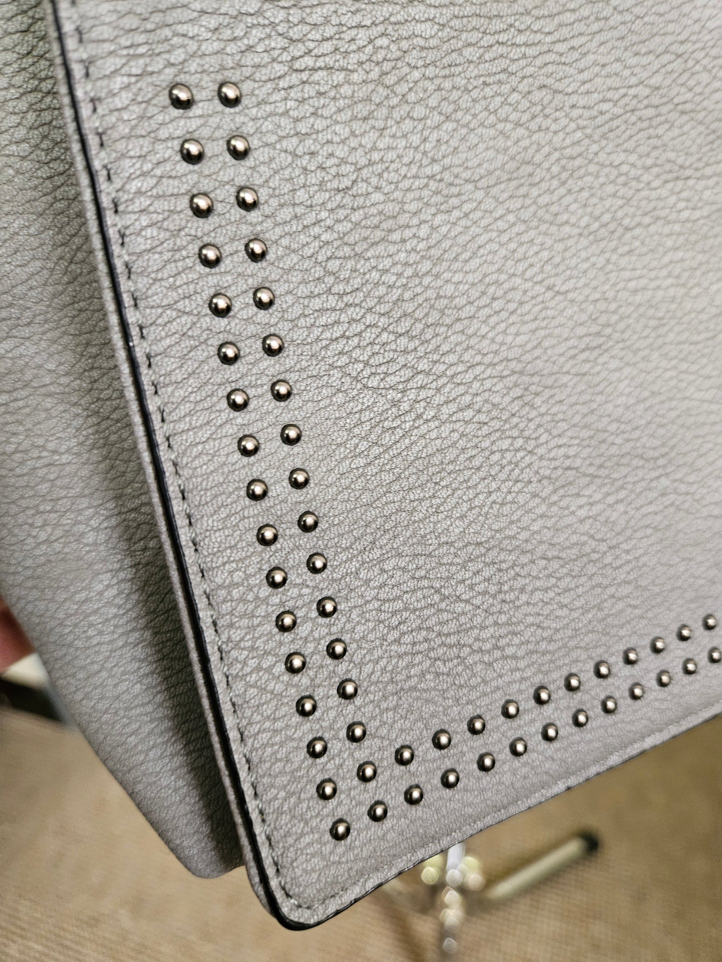 Bellissimo, studded, crossbody bag, some imperfections on the handles (please see photos)