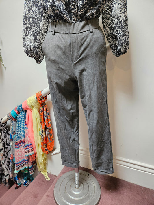 Savida, grey trousers,size 8