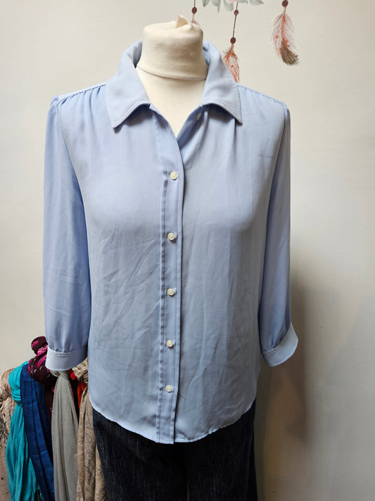 Tommy Hilfiger, button down blouse, size 8