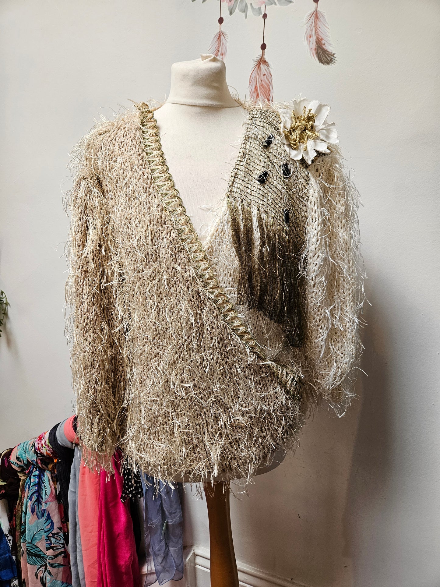 Meir Shami, vintage 80s, funky jumper, size M