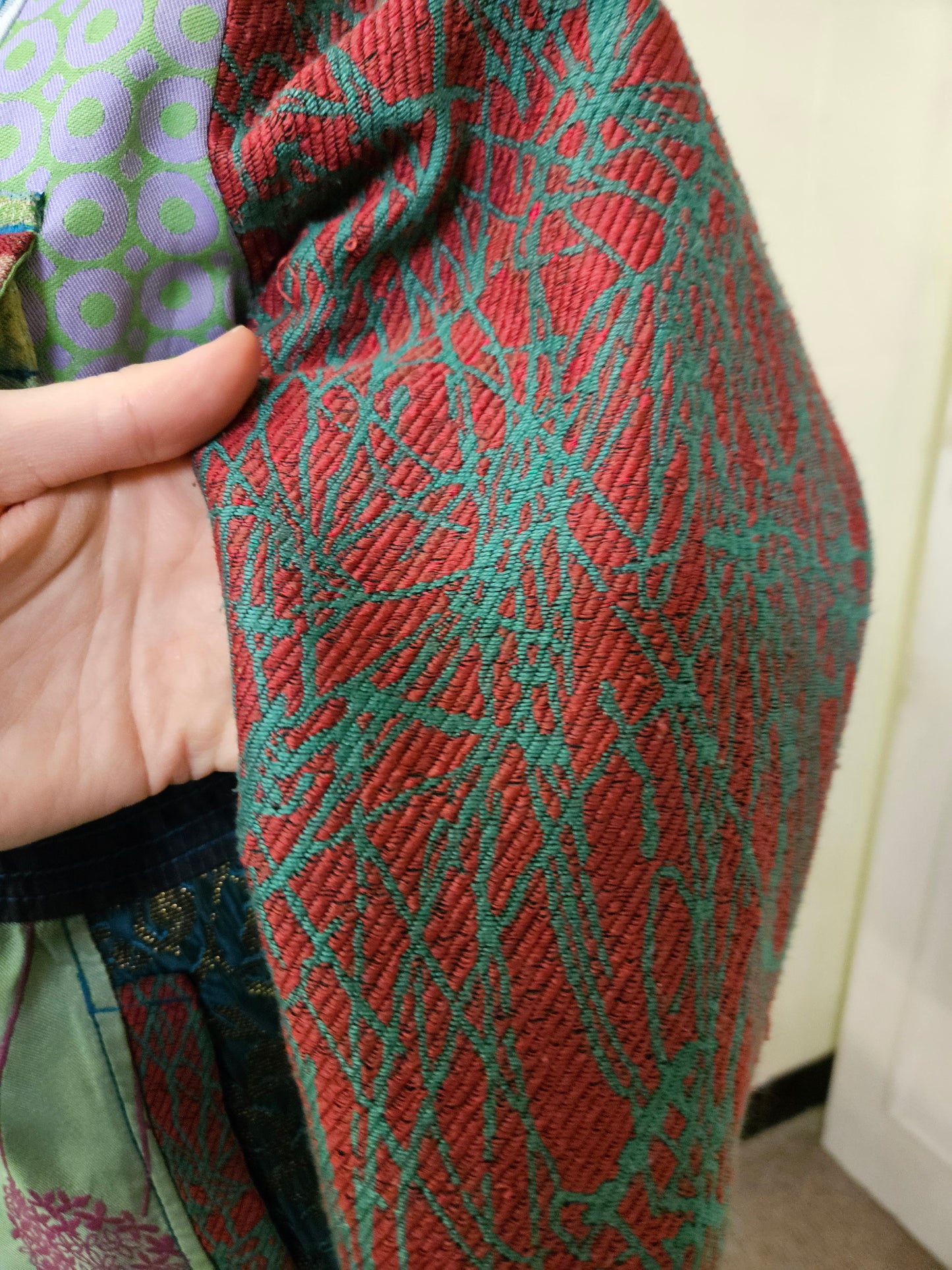 Desigual, colorful,  patchwork style jacket, size M