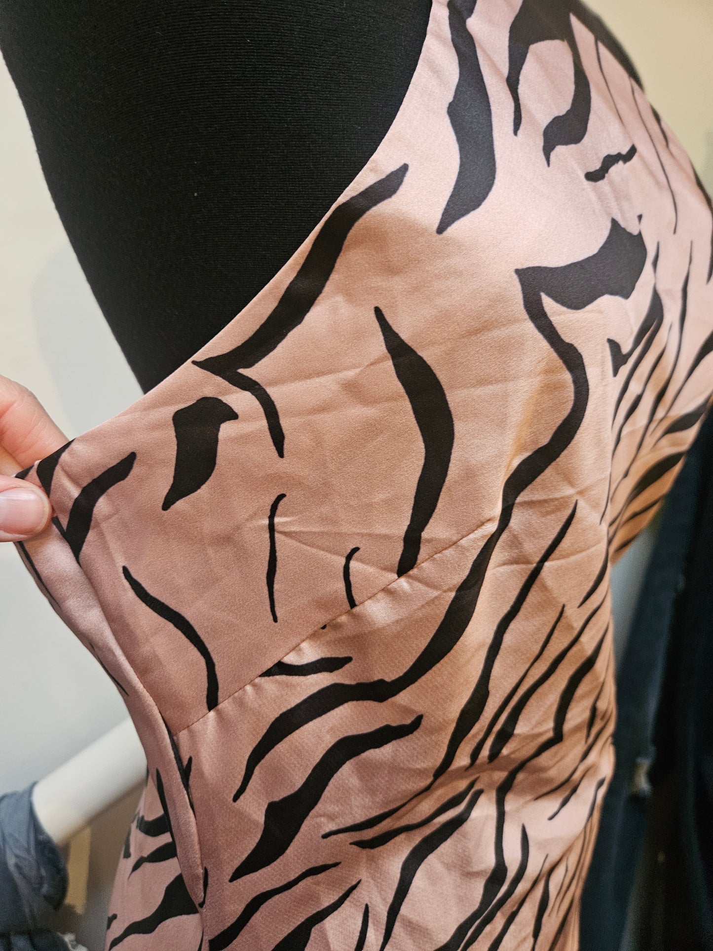 Nasty gal, new, one shoulder, maxi dress, size 12