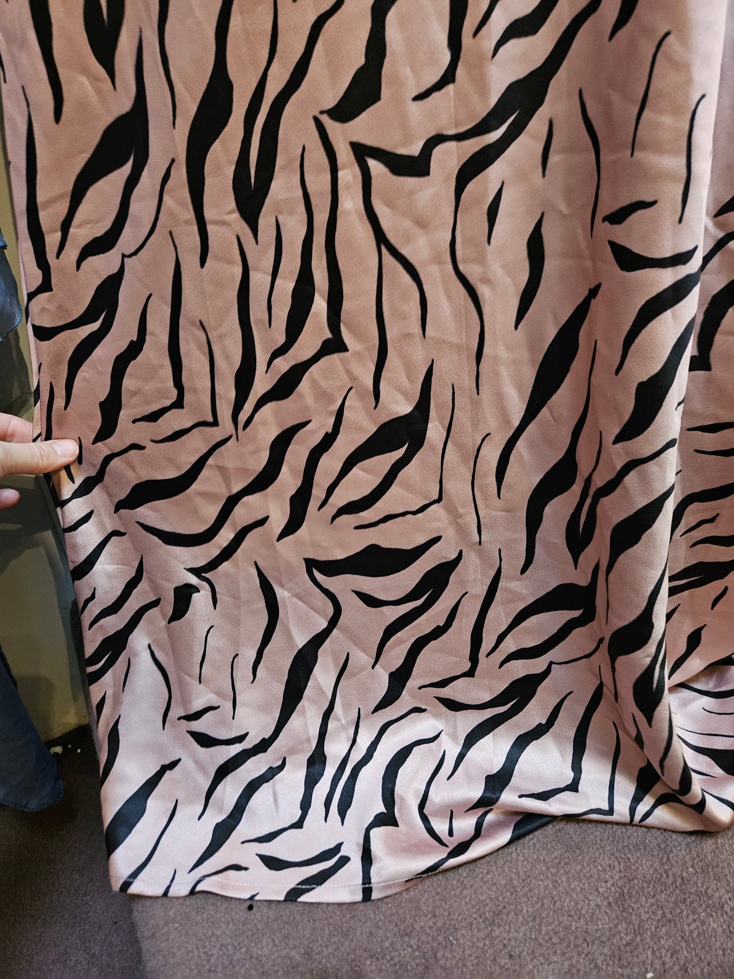 Nasty gal, new, one shoulder, maxi dress, size 12