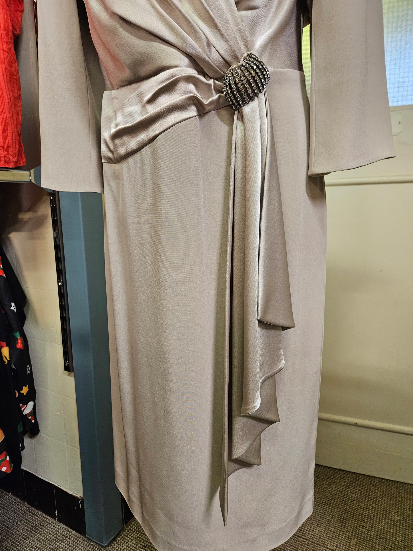 Inspiratio, mother of bride 2 piece set, champagne/ivory colour, size 12