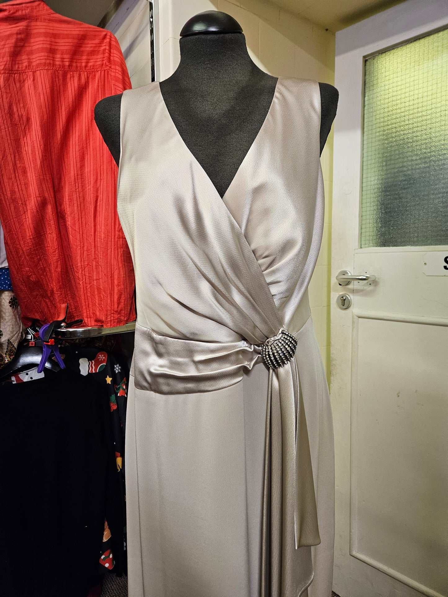 Inspiratio, mother of bride 2 piece set, champagne/ivory colour, size 12