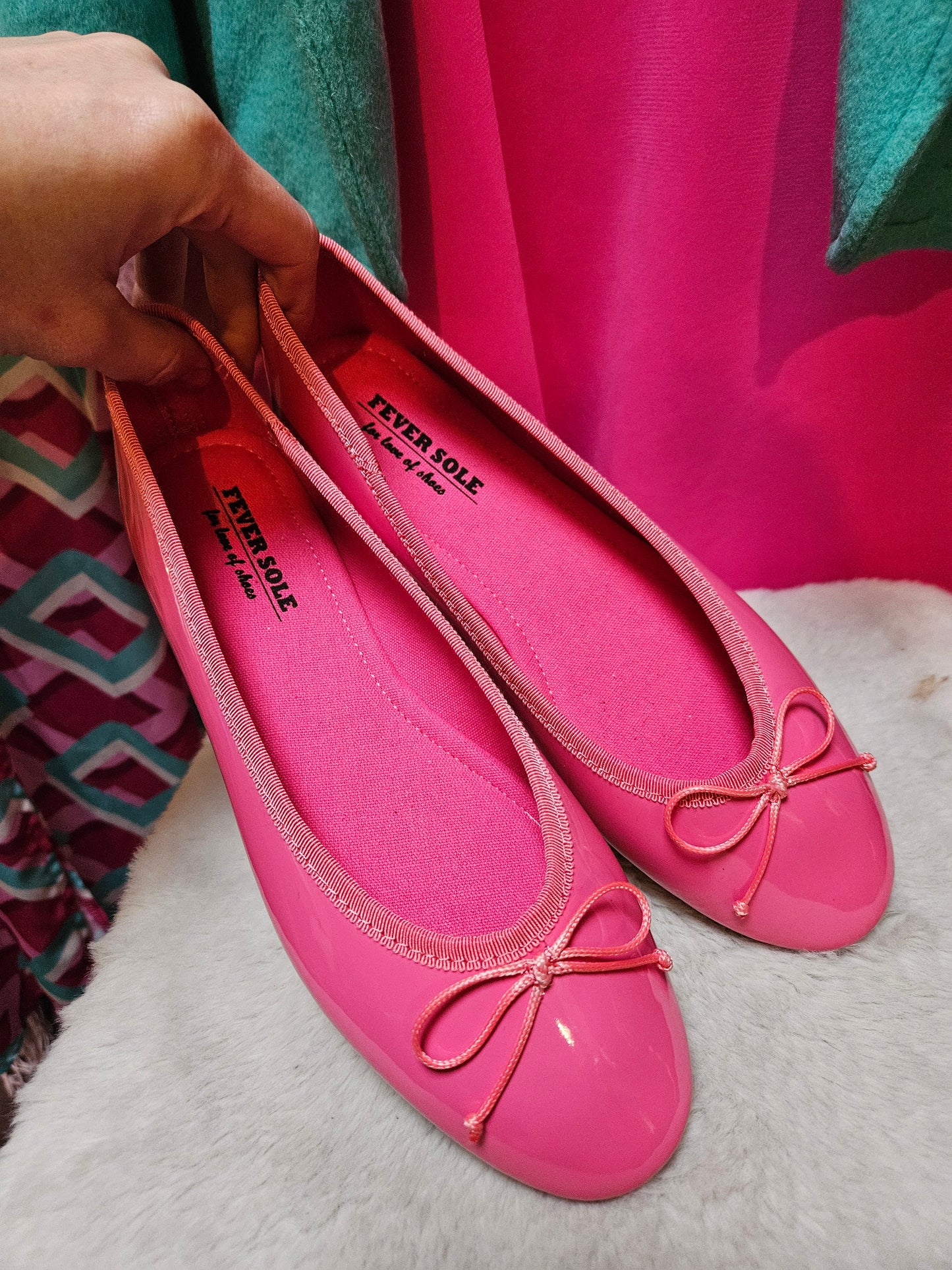 Fever Sole, new ballerinas, size 6