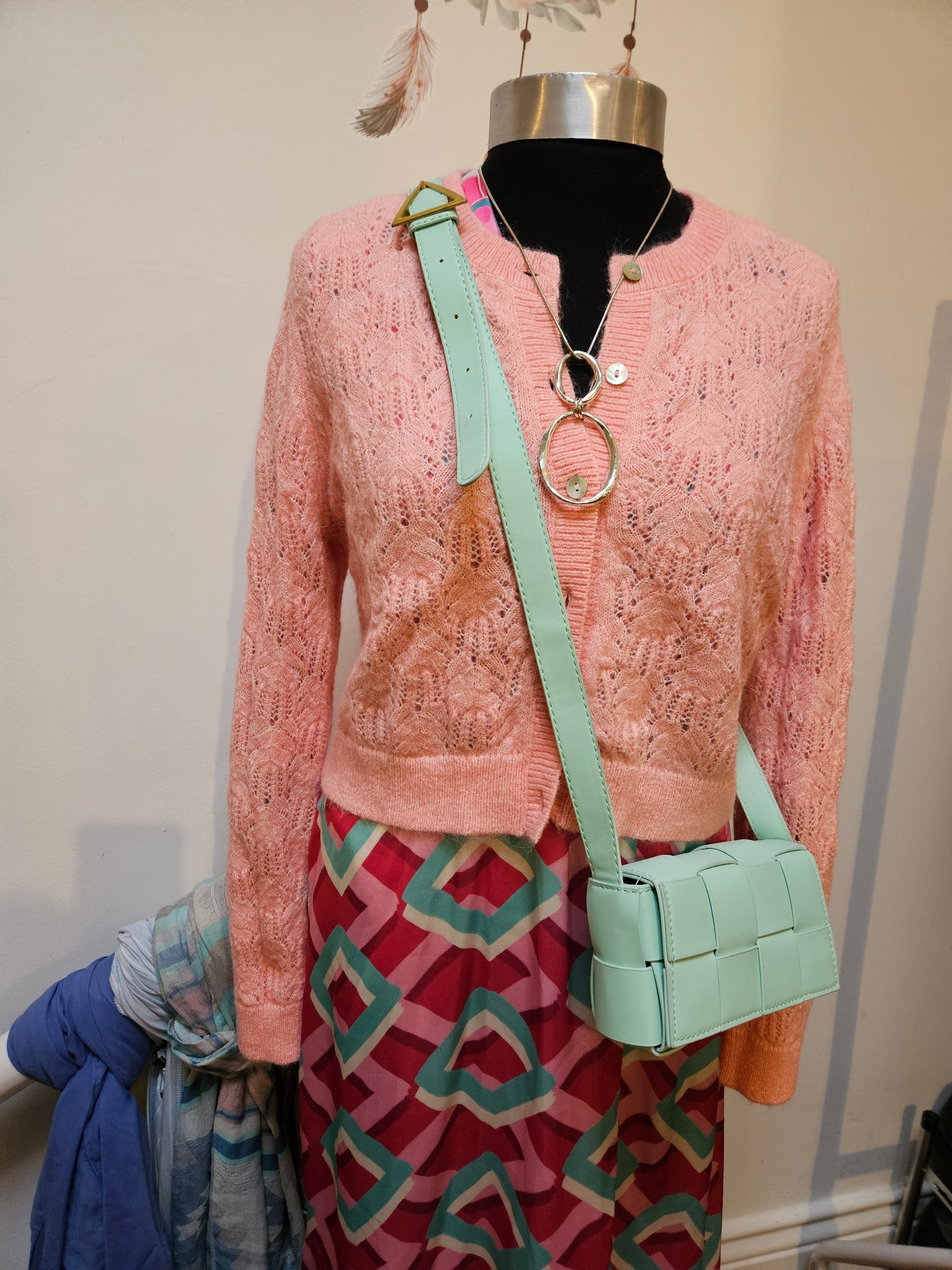 Mini Woven Crossbody Bag