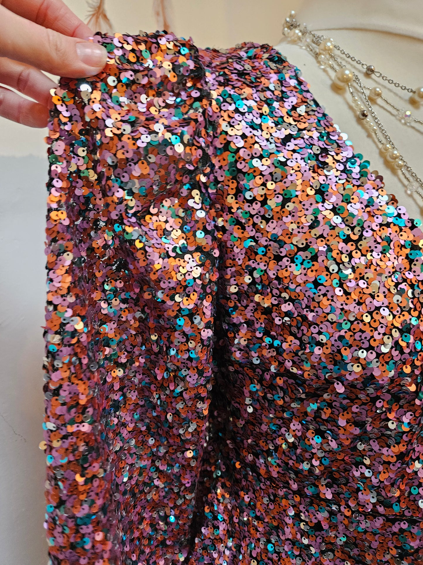 Dorothy Perkins
Multi Sequin Midi Dress, new, size 12