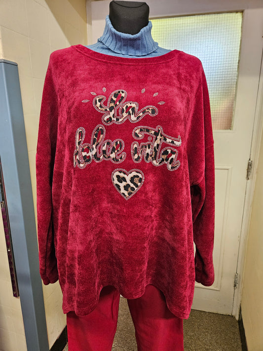 Vazzura, made in Italy, new jumper, size M/L