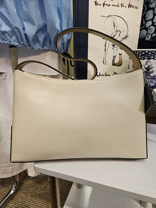 Principles, real leather, new bag, cream/beige